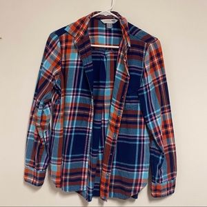 Old Navy Plaid Button Down